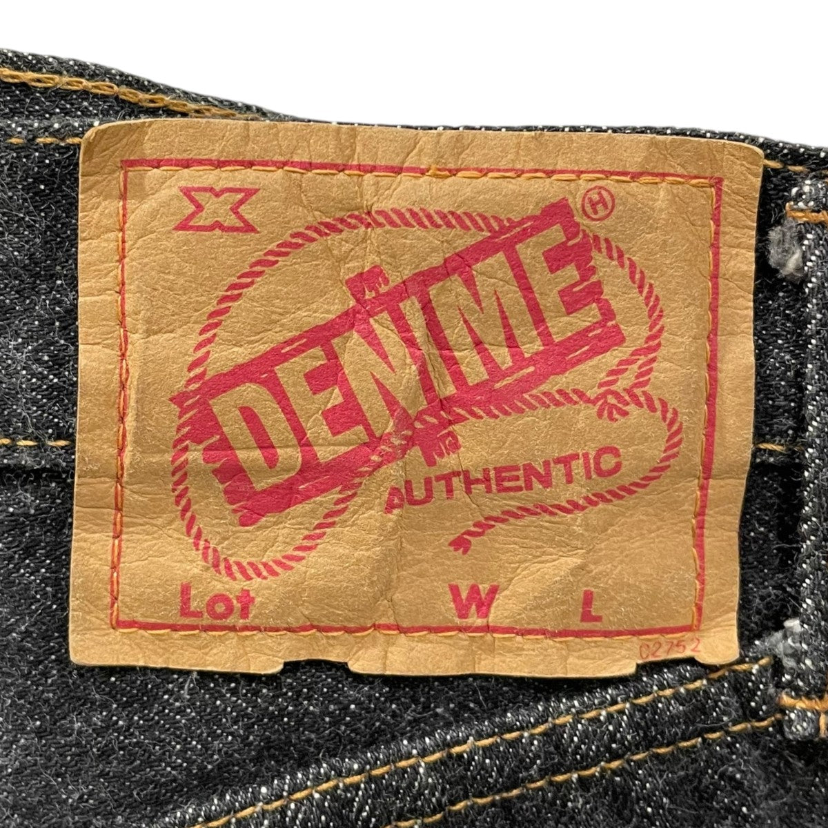 パンツ DENIME / ORIZZONTI selvedge denim pants DENIME / ドゥニーム】(濃紺) オリゾンディ期 赤耳デニムパンツ