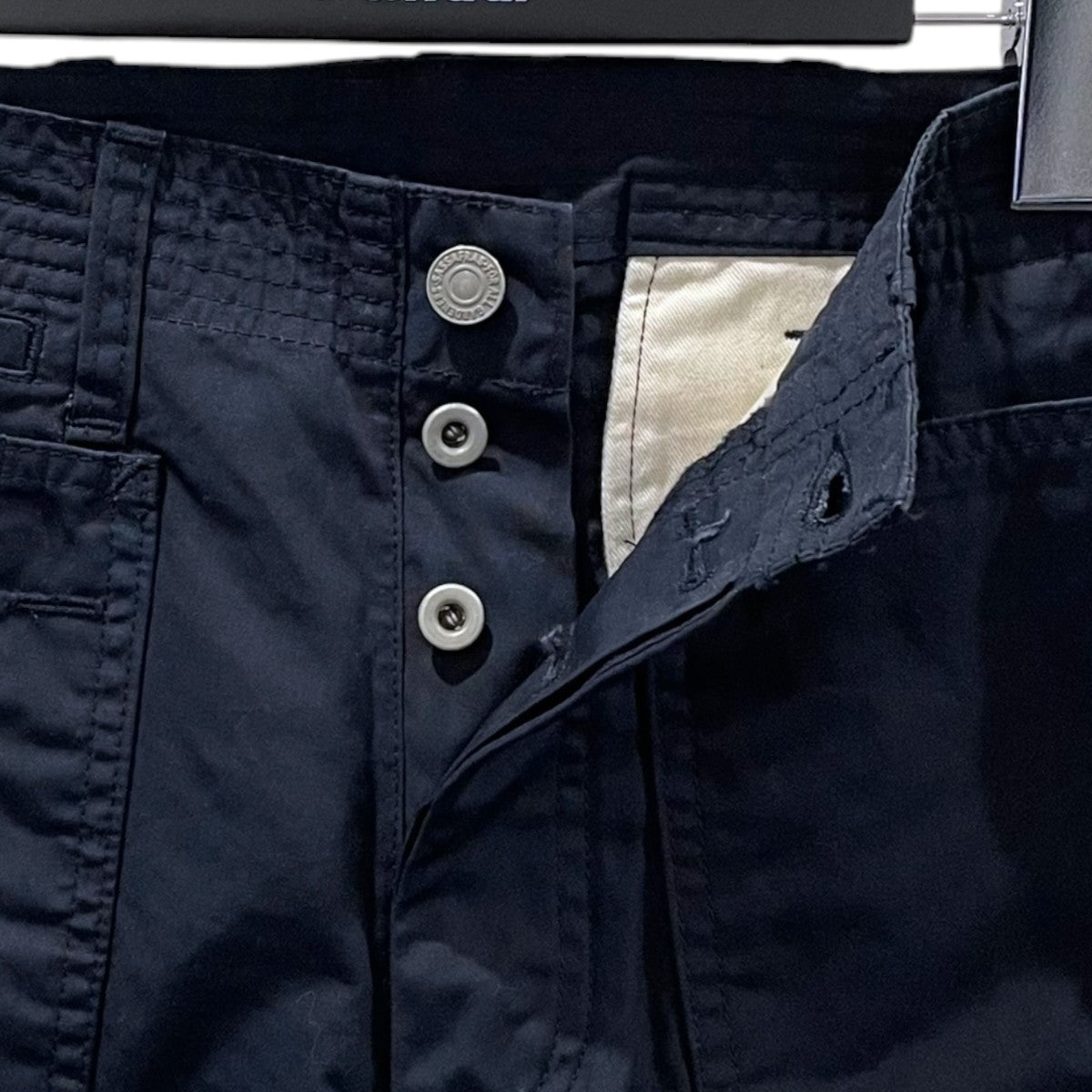 SASSAFRAS ハーフパンツ Fall Leaf Sprayer Pants 1／2 フォールリーフスプレイヤーパンツ ハーフ SF-15986 古着・中古-3枚目のアイテム画像