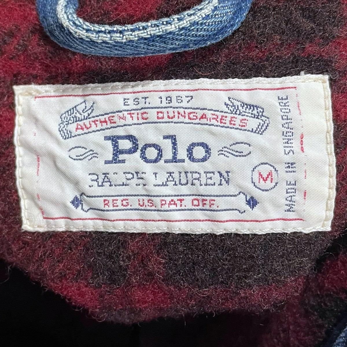 デニムハンティングジャケット シンガポール製