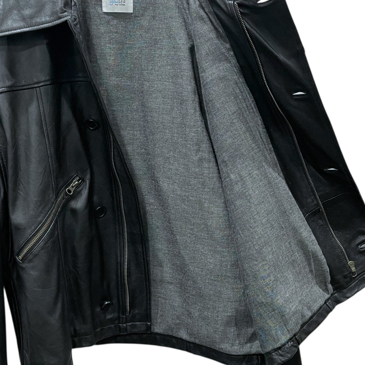 yoused(ユーズド) リメイクレザージャケット UK MK4 LEATHER JACKET