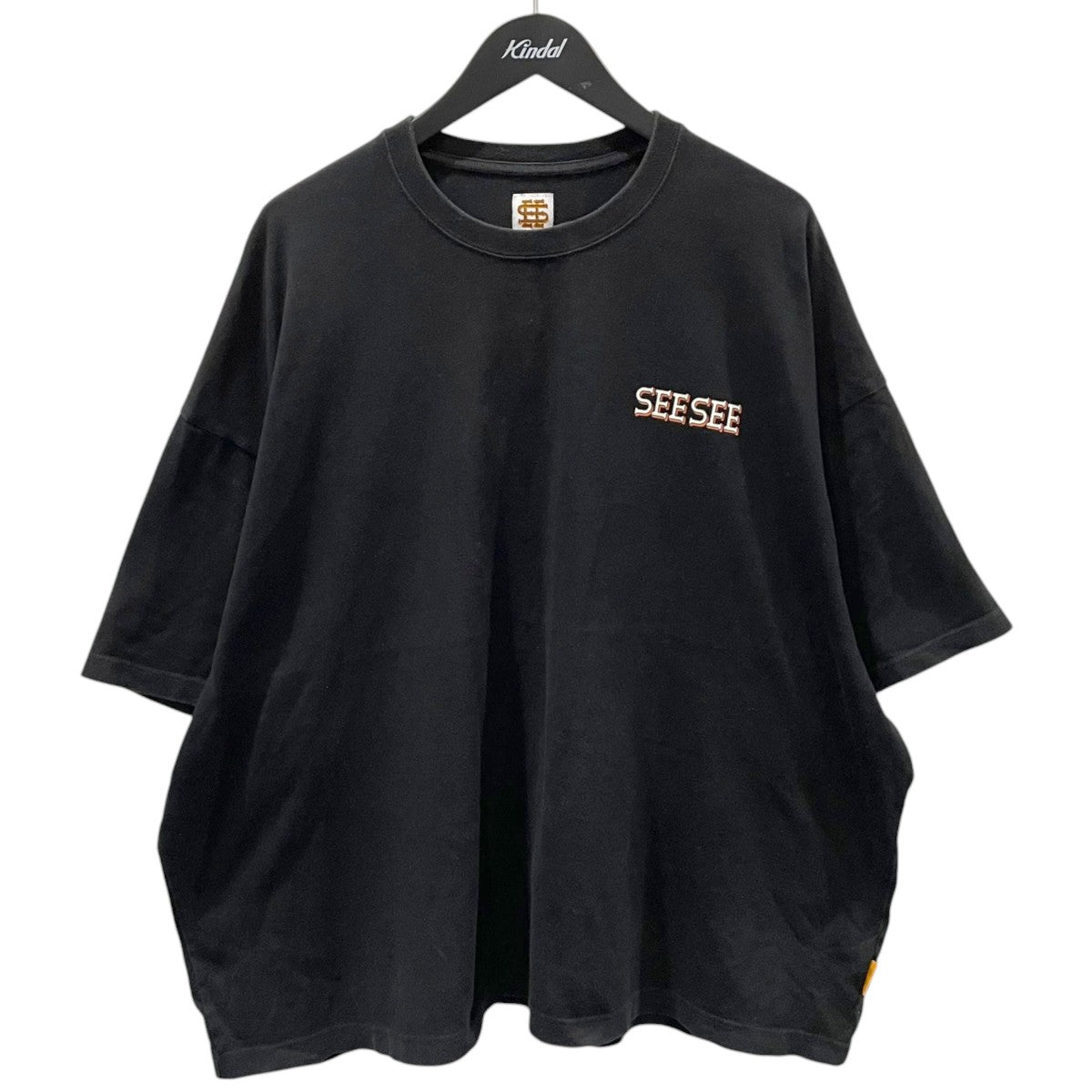 SEESEE プリントTシャツ SUPER BIG FLAT TEE スーパービッグフラットティー 古着・中古-1枚目のアイテム画像