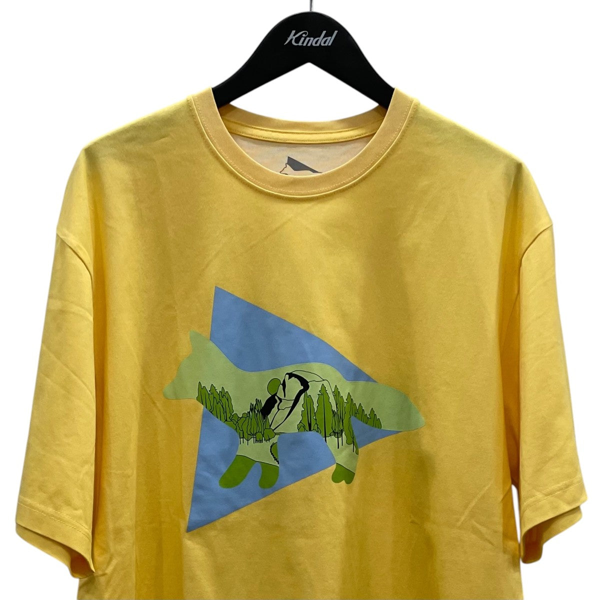 MAISON KITSUNE×and wander 半袖Ｔシャツ 古着・中古-2枚目のアイテム画像