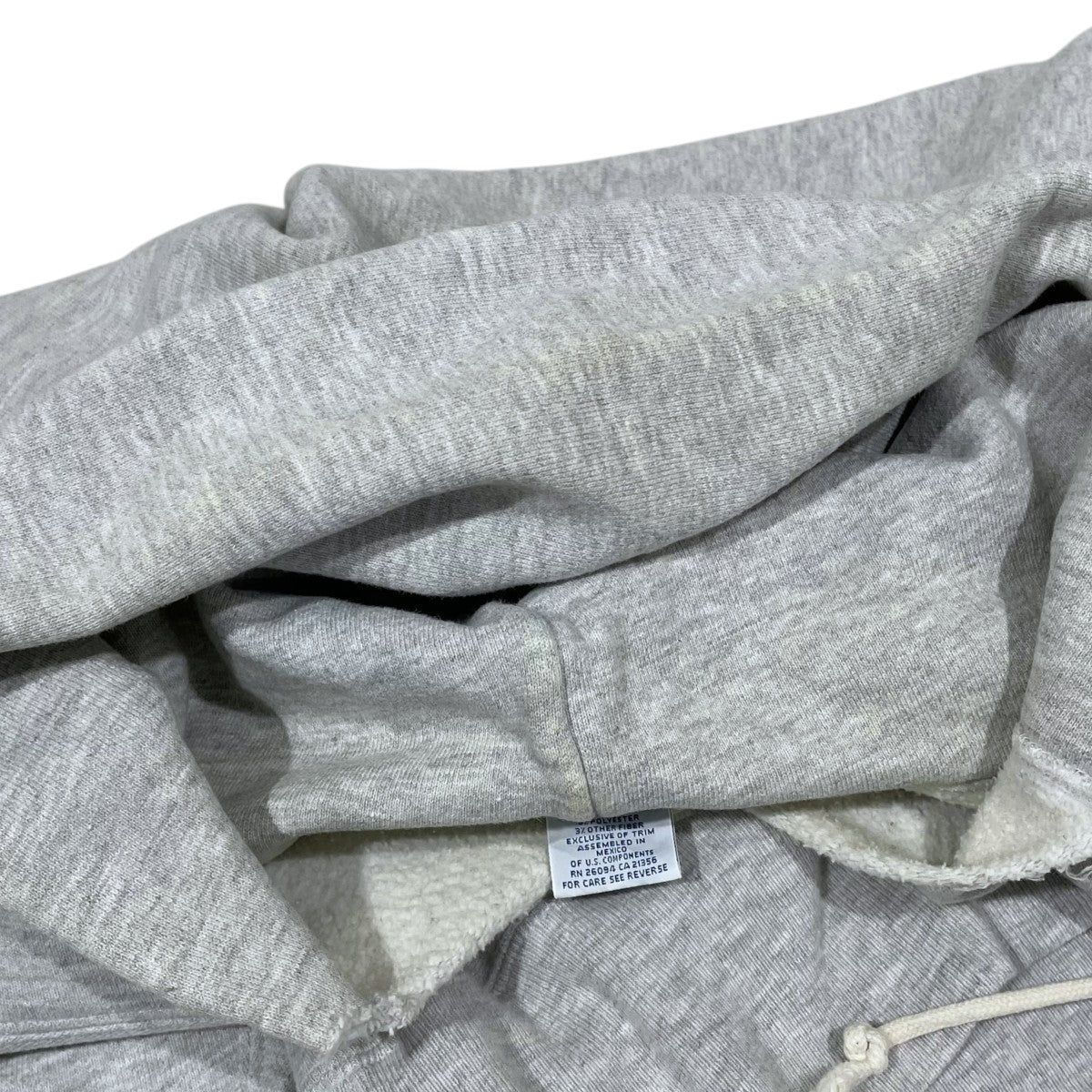 プルオーバーパーカー TRINITY REVERSE WEAVE リバースウィーブ