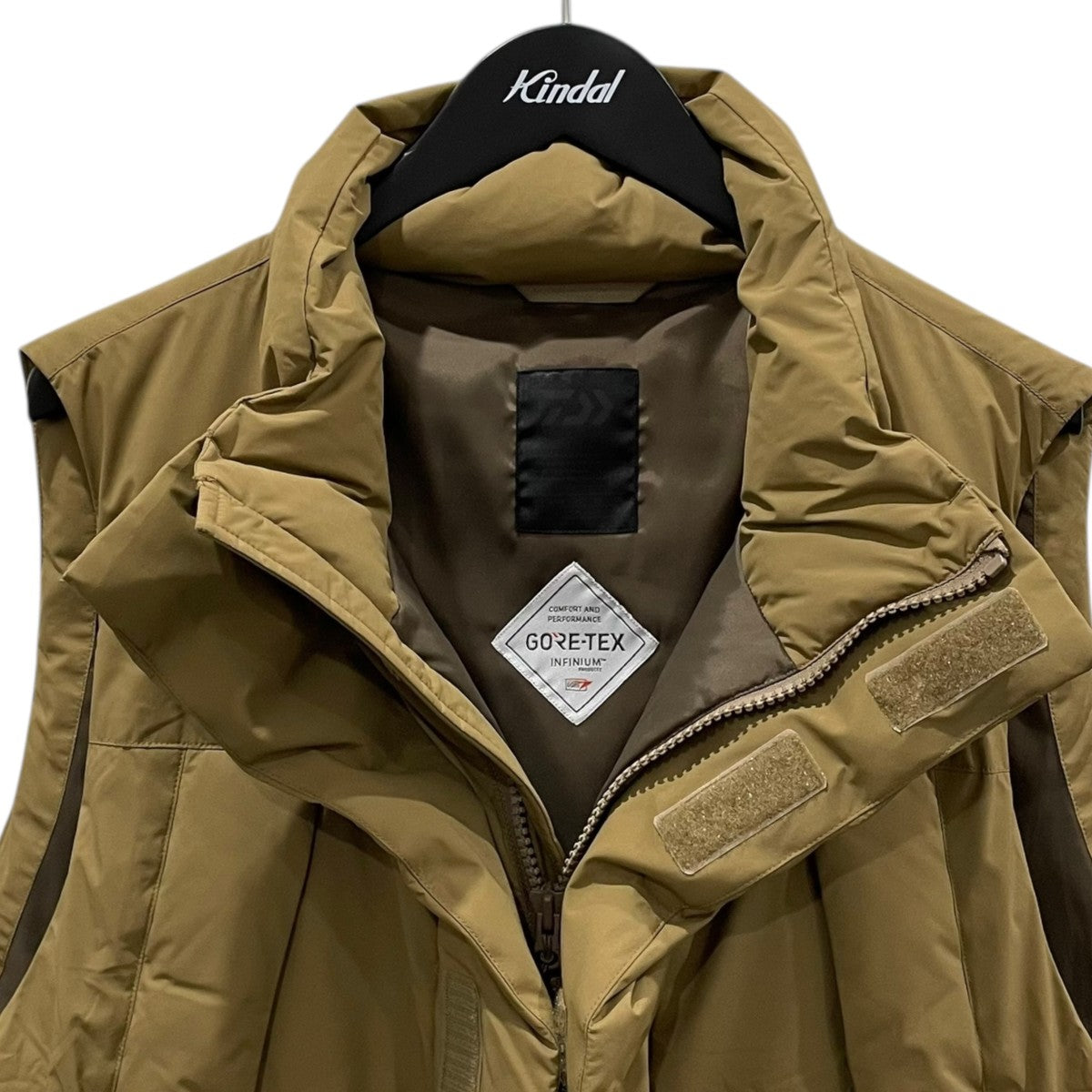 DAIWA PIER39(ダイワピア39) 22AW ジップアップダウンベスト GORE-TEX
