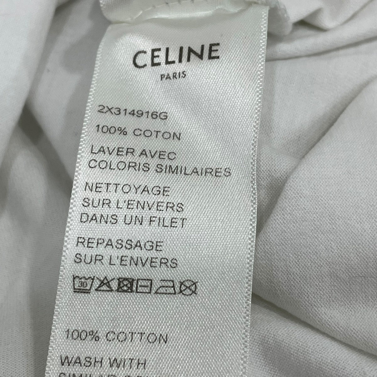 CELINE Tシャツ2X314916G 古着・中古-7枚目のアイテム画像