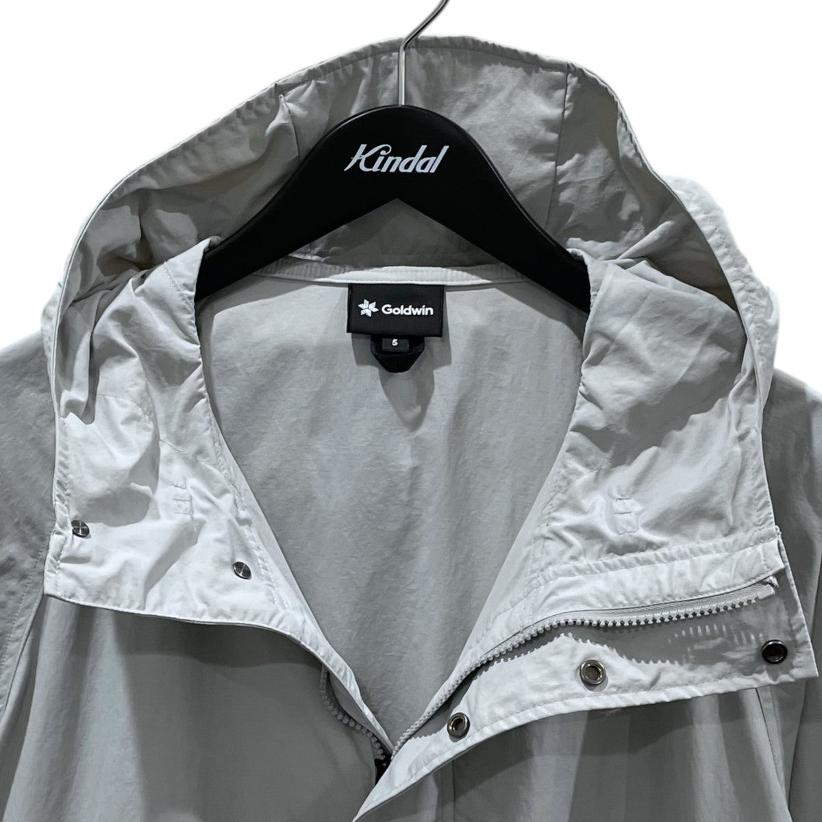 GOLDWIN 24SS フーデッドナイロンロングコート Wind Light Over Coat ウインドライトオーバーコート GL14131 古着・中古-3枚目のアイテム画像