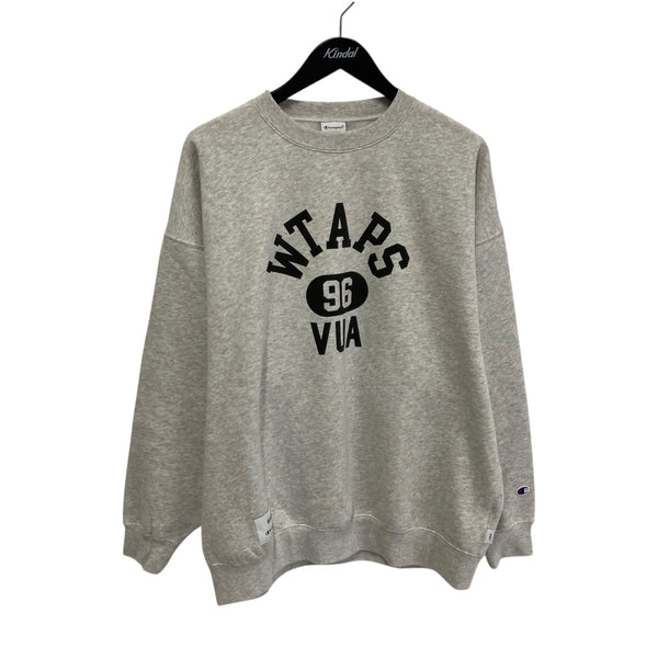 Champion×WTAPS Academy ／ Crew Neck ／ CTPL GrayトレーナーC8-B024