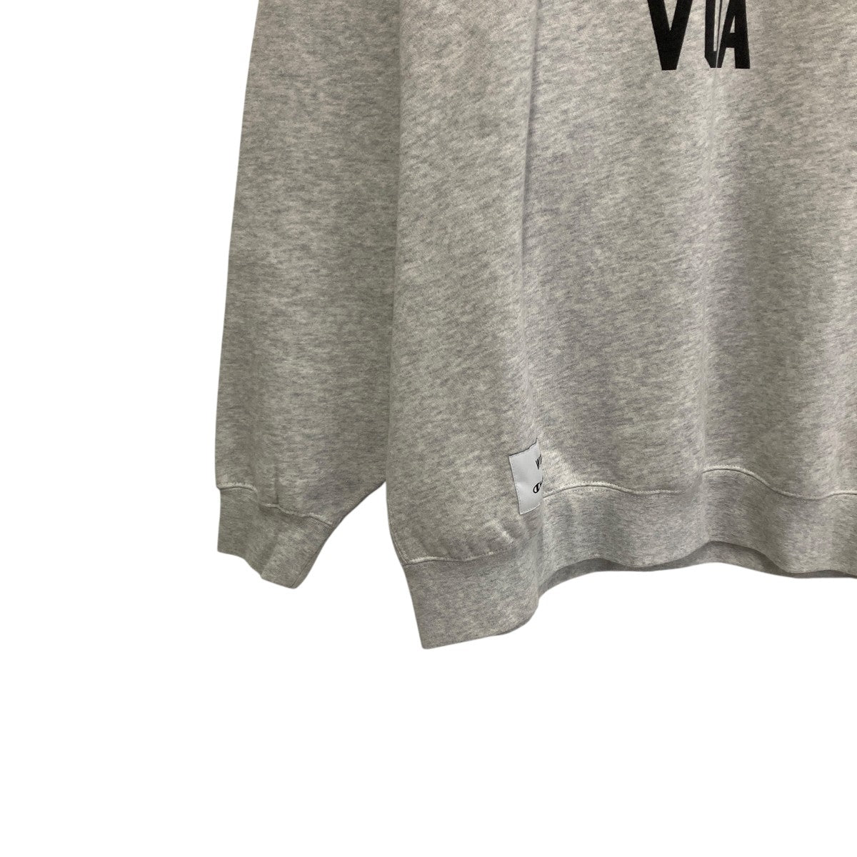 トップス 24AW WTAPS ACADEMY LS CHAMPION GRAY Champion×WTAPS Academy ／ Crew Neck ／ CTPL GrayトレーナーC8-B024
