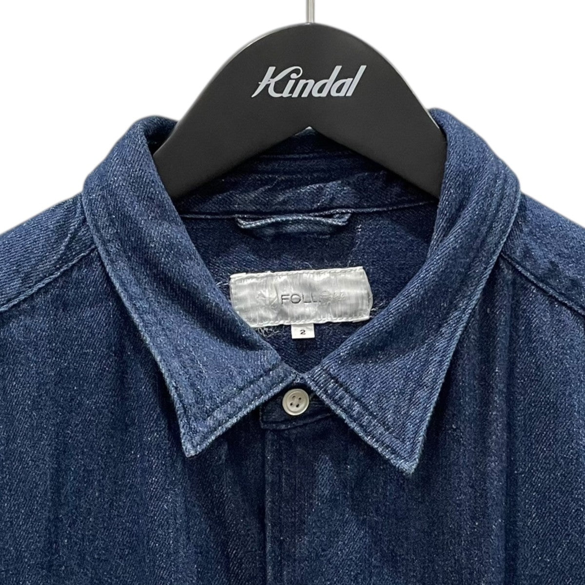 24SS デニムシャツ cotton linen denim big daily shirt コットンリネン デニムビッグデイリーシャツ 24050684000410
