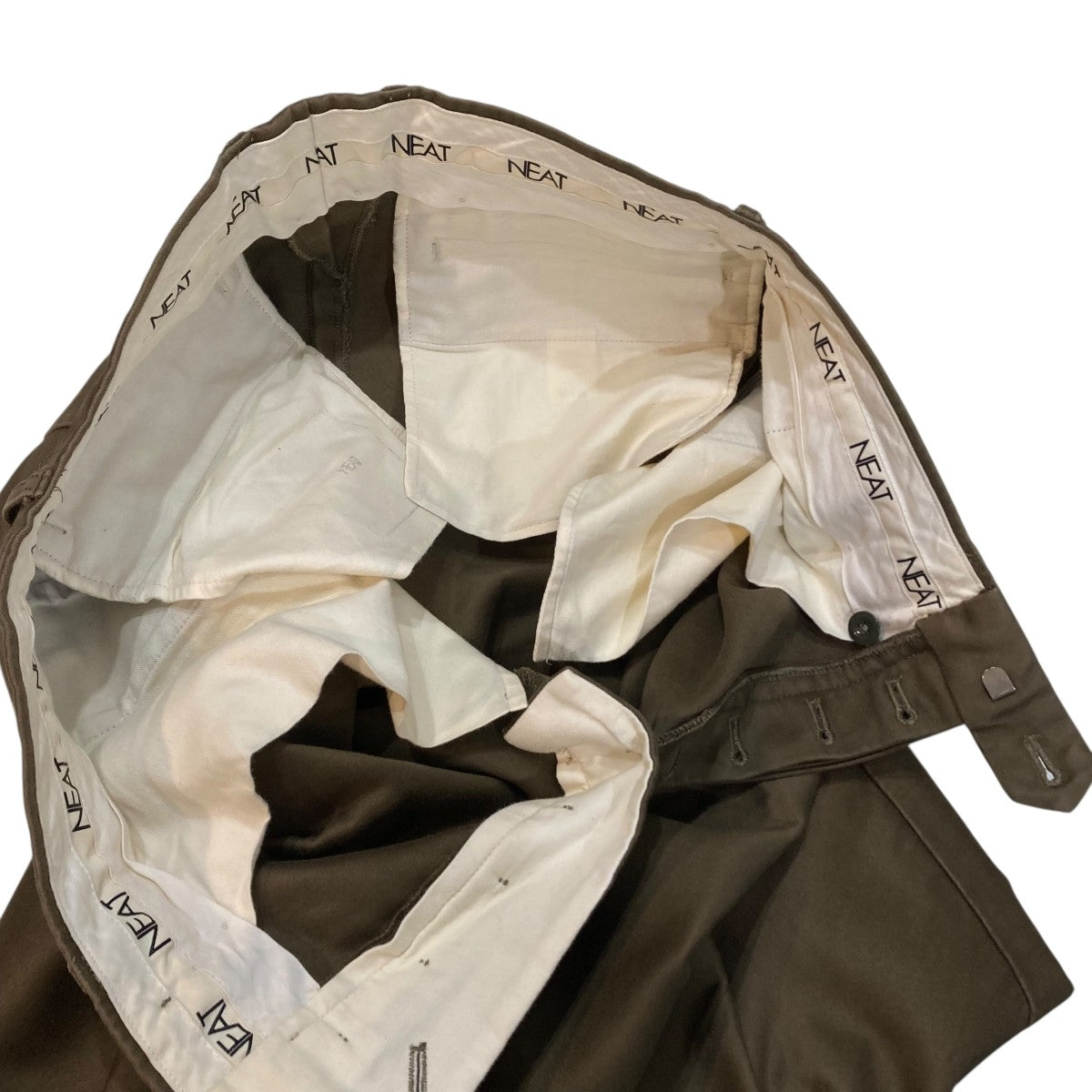 NEAT(ニート) スラックスパンツ ブラウン サイズ 48｜【公式】カインド