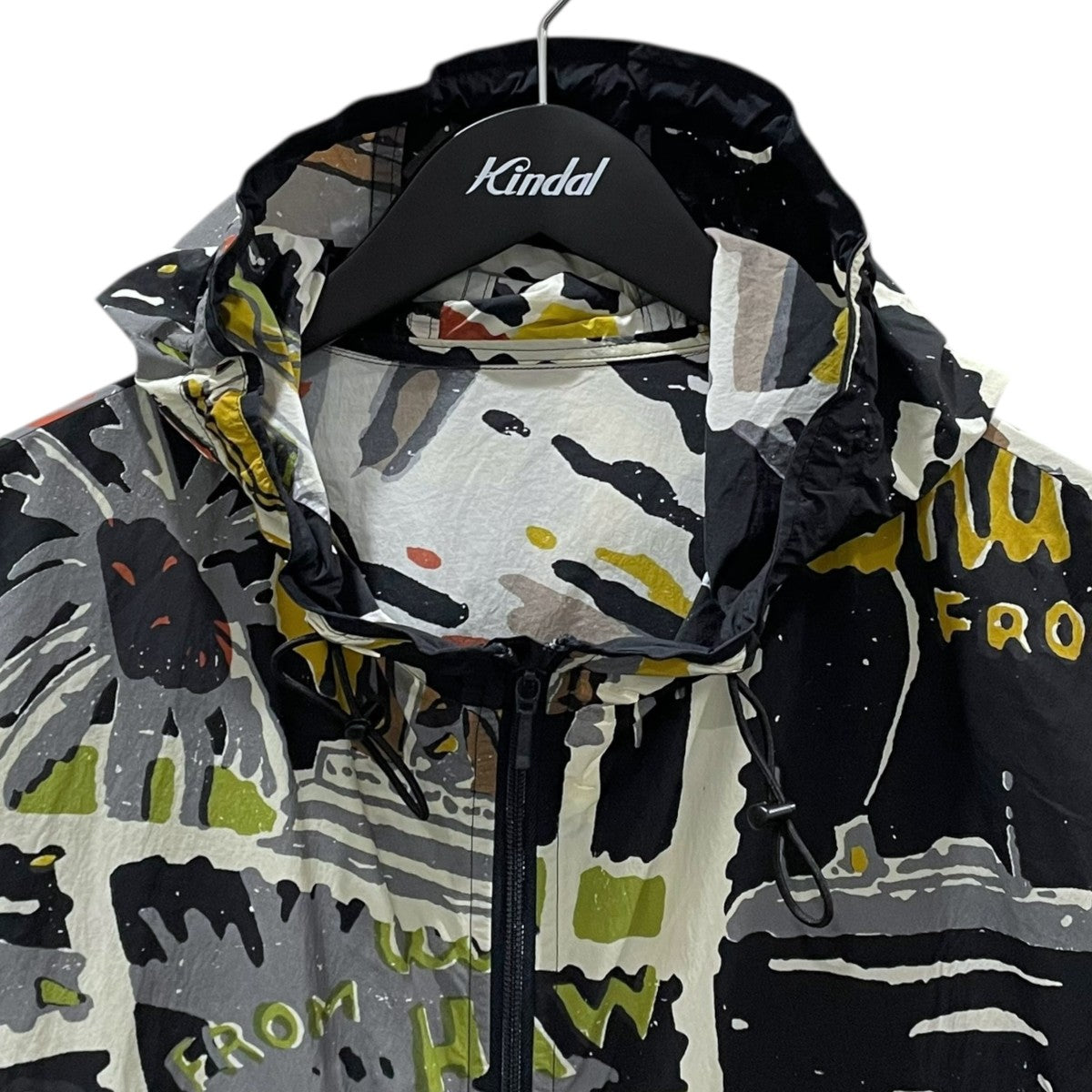 25SS ジップアップフーデッドナイロンジャケット HAWAIIAN OUTDOOR MOUNTAIN PARKA ハワイアン アウトドア マウンテンパーカー