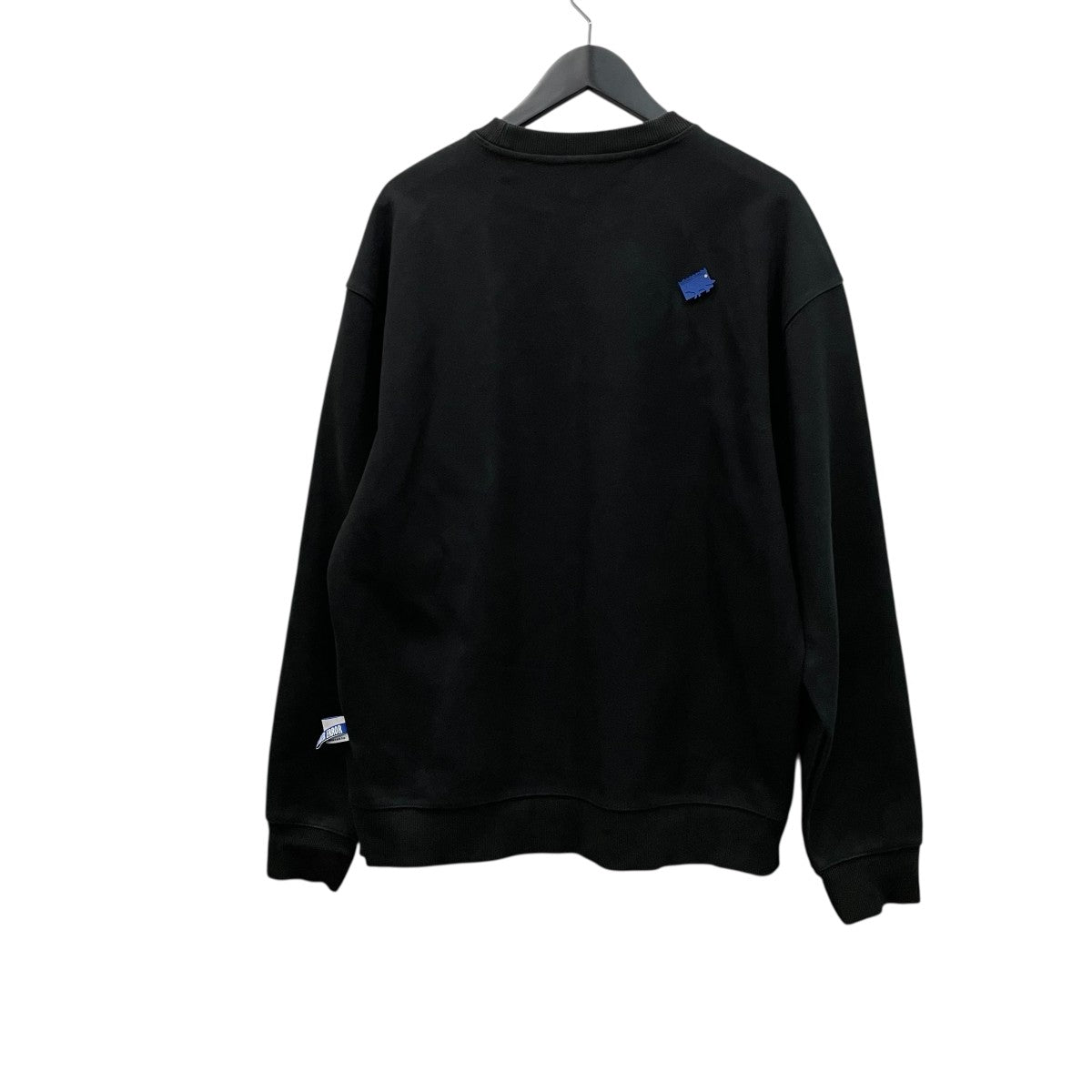 MAISON KITSUNE×ADER error フロント刺繍 スウェットBKKFWSW01BK