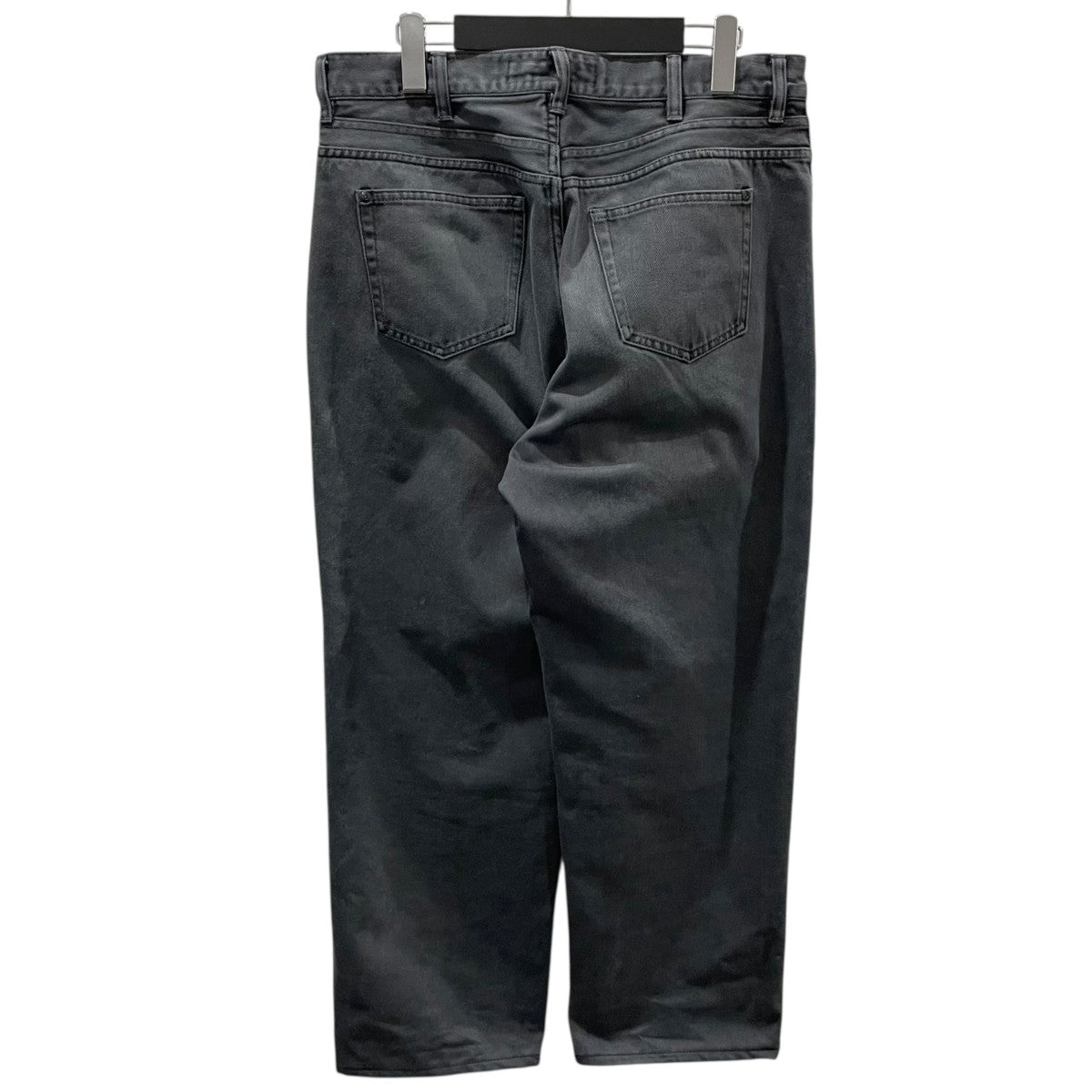 ウォッシュ加工デニムパンツ LOOSE FIT PIGMENT DYE 5P JEAN ルーズフィットピグメントダイ 5ポケットジーンズ