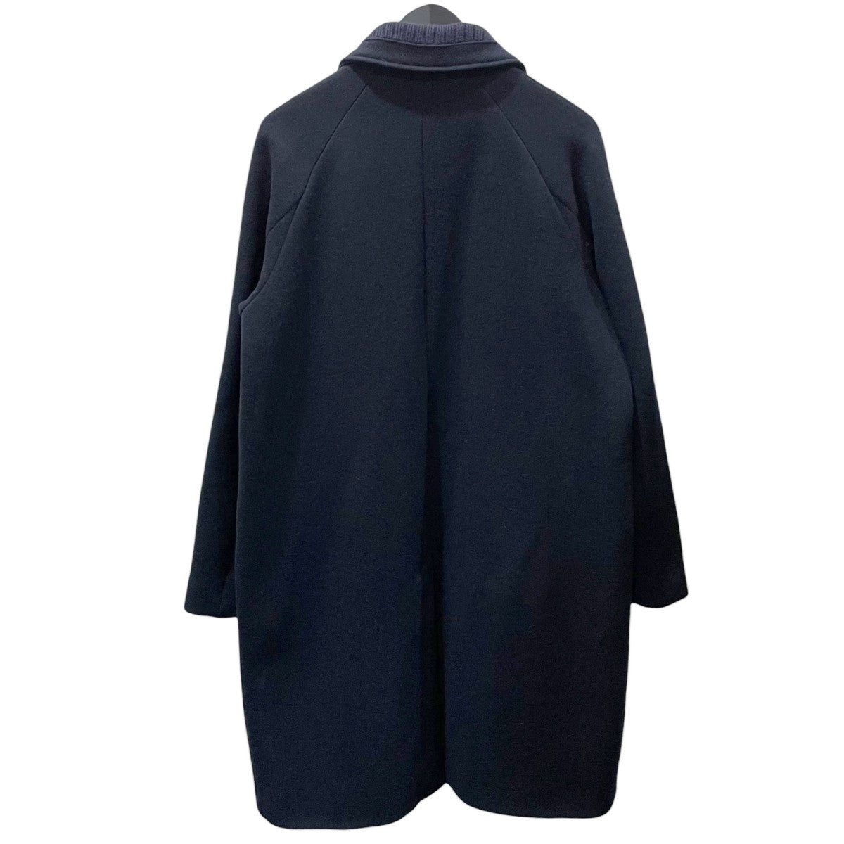 anachronorm(アナクロノーム) ウールステンカラーコート ネイビー