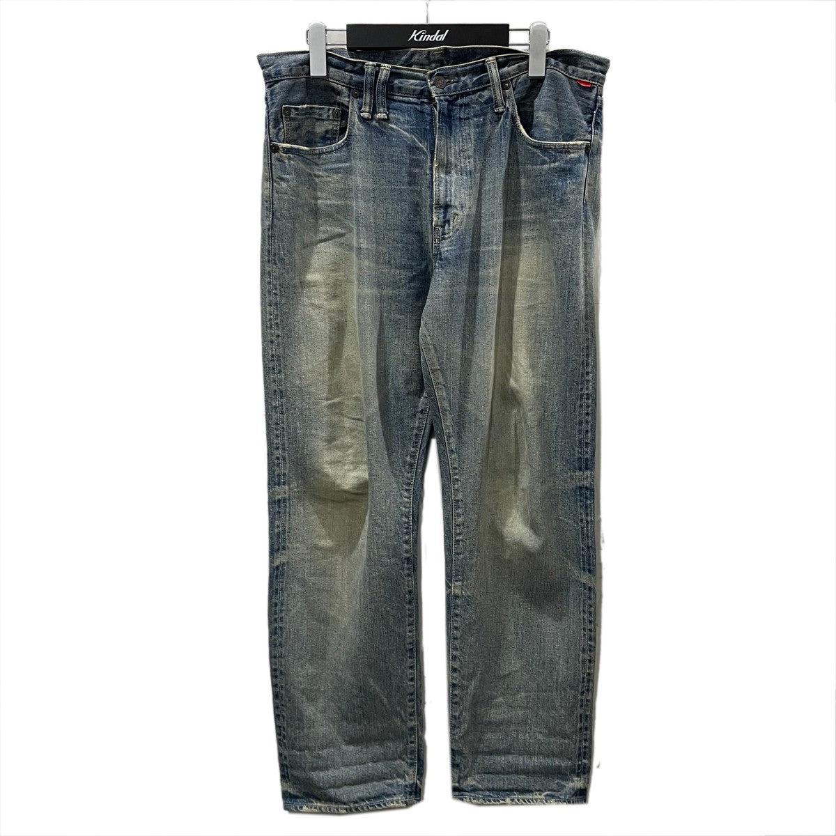 M*y様 anachronorm　アナクロノーム　加工デニムパンツ ANACHRONORM / アナクロノーム]Draping Straight Pants 立体裁断