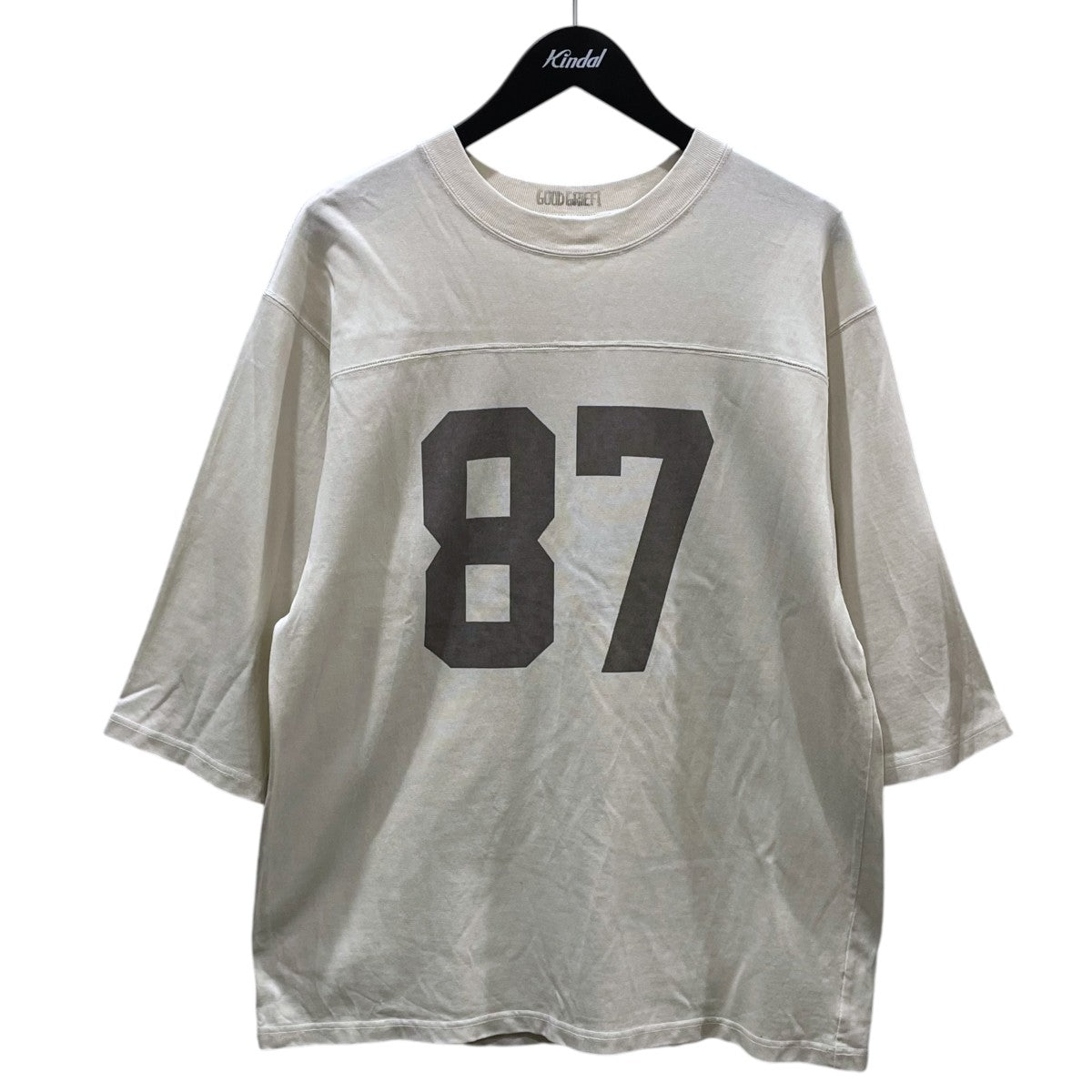 GOOD GRIEF! 24SS フットボールTシャツ FADED PRINT FOOTBALL TEE 古着・中古-1枚目のアイテム画像