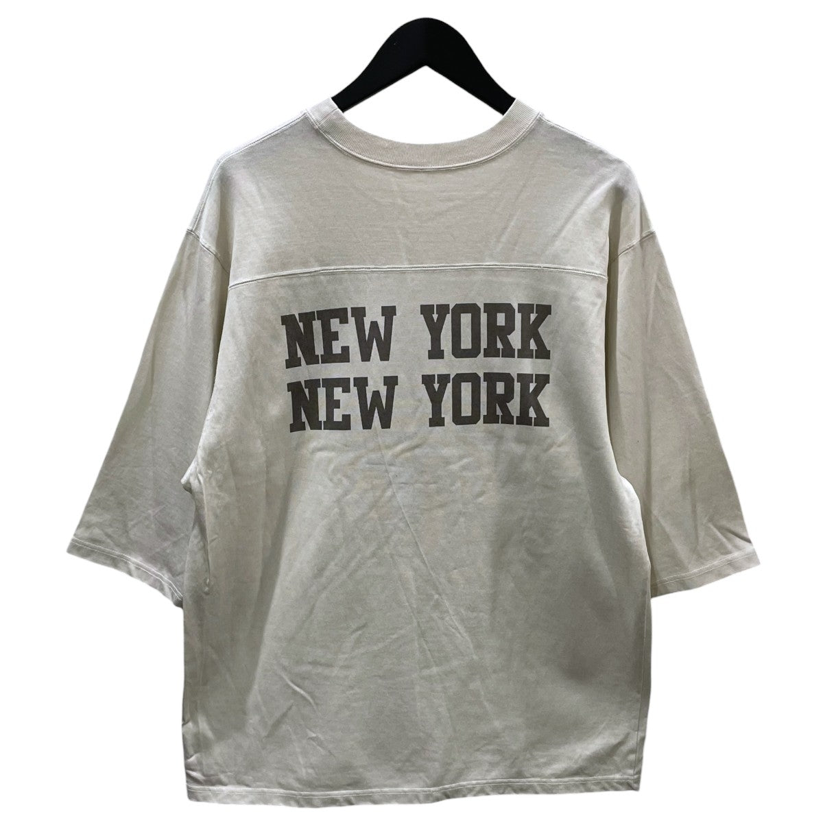 GOOD GRIEF! 24SS フットボールTシャツ FADED PRINT FOOTBALL TEE 古着・中古-2枚目のアイテム画像