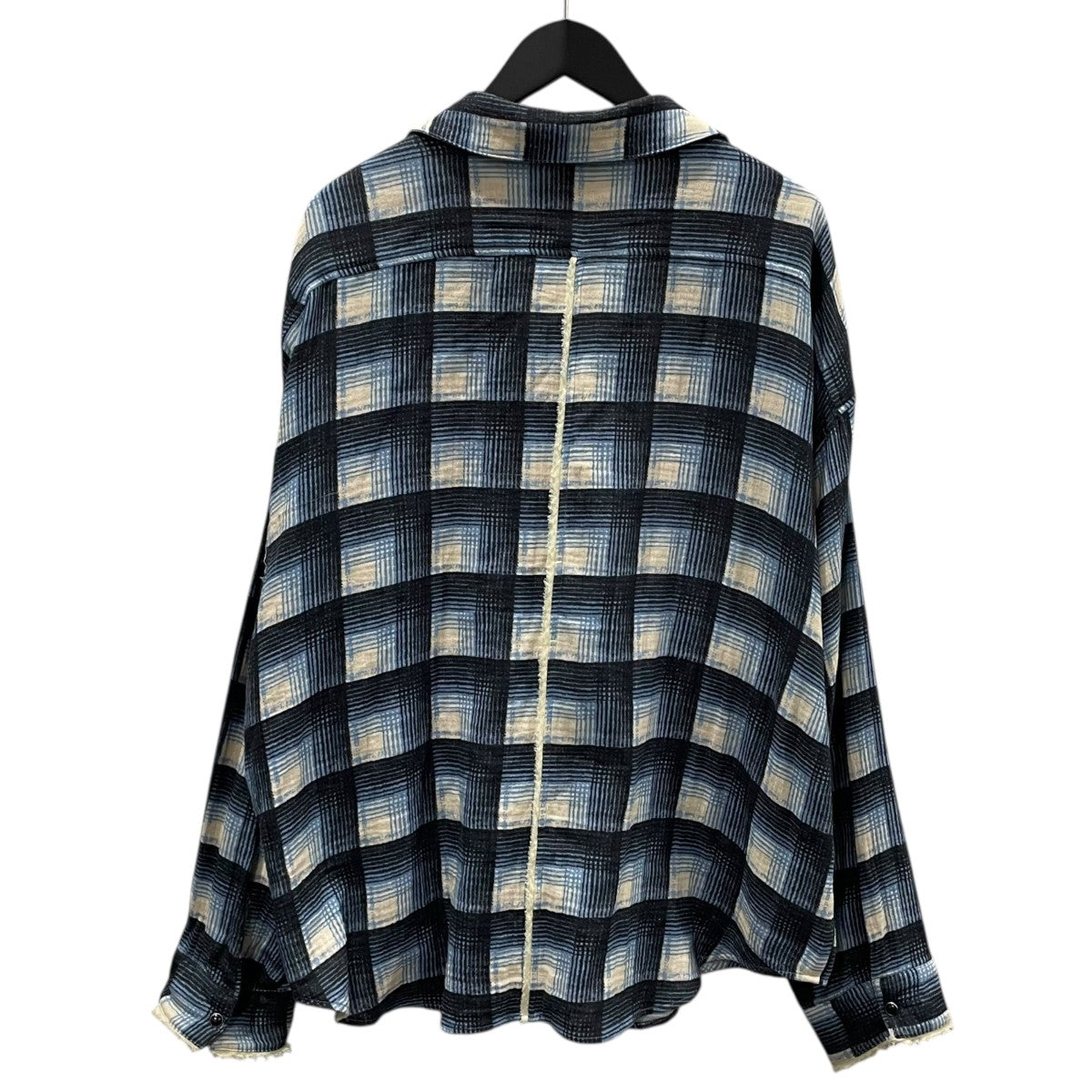 25SS チェック柄シャツ GAUZE CHECK LOOSE SHIRT ガーゼチェックルーズシャツ 25KO-SS12