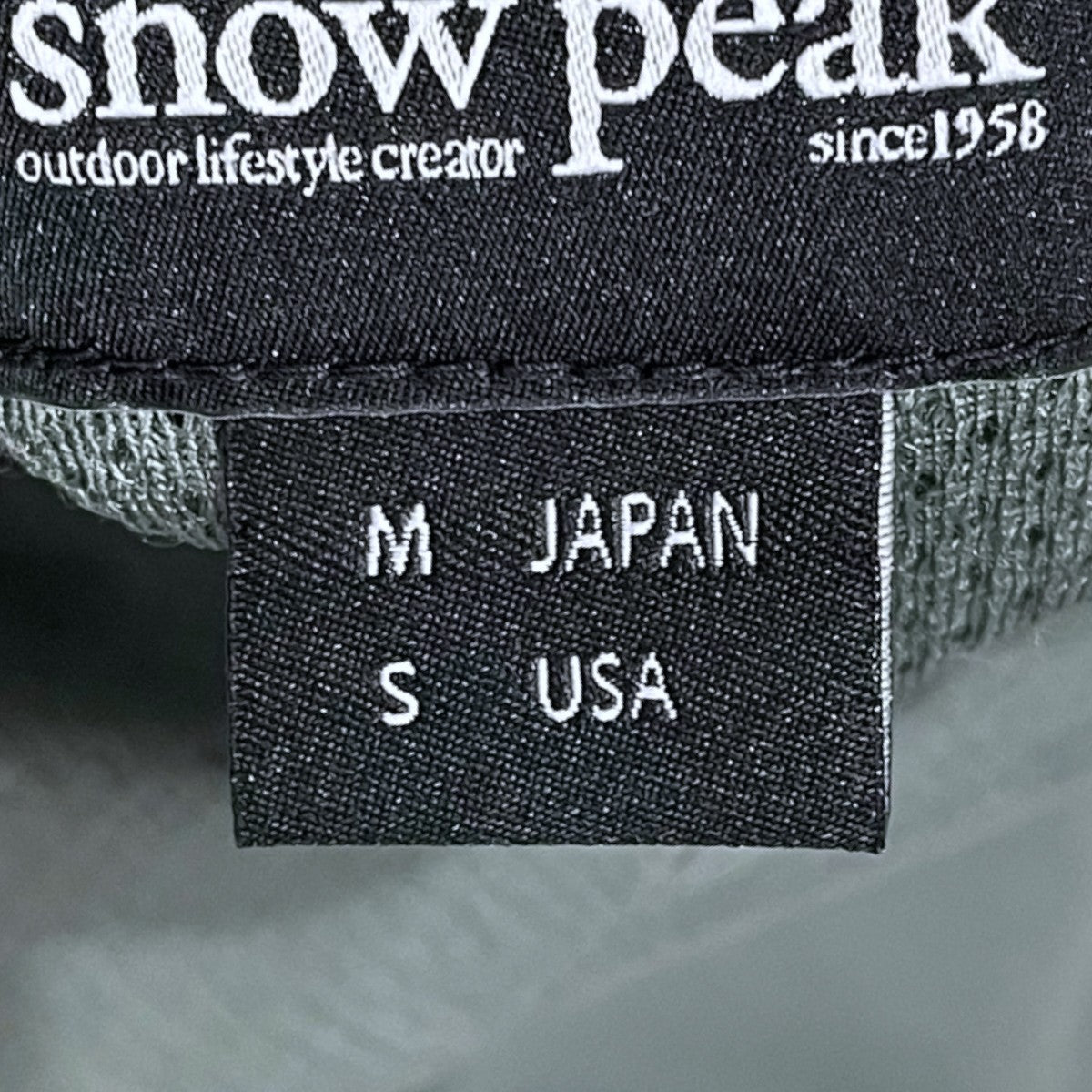 snow peak 18SS プルオーバー半袖シャツ 2L Octa Insulated Half Sleeve 2L オクタ インサレーション ハーフスリーブ SW-18SU002 古着・中古-7枚目のアイテム画像