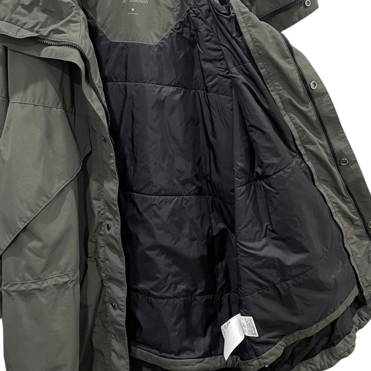 GOLDWIN(ゴールドウイン) 23AW 中綿ライナー付きマウンテンパーカー 3