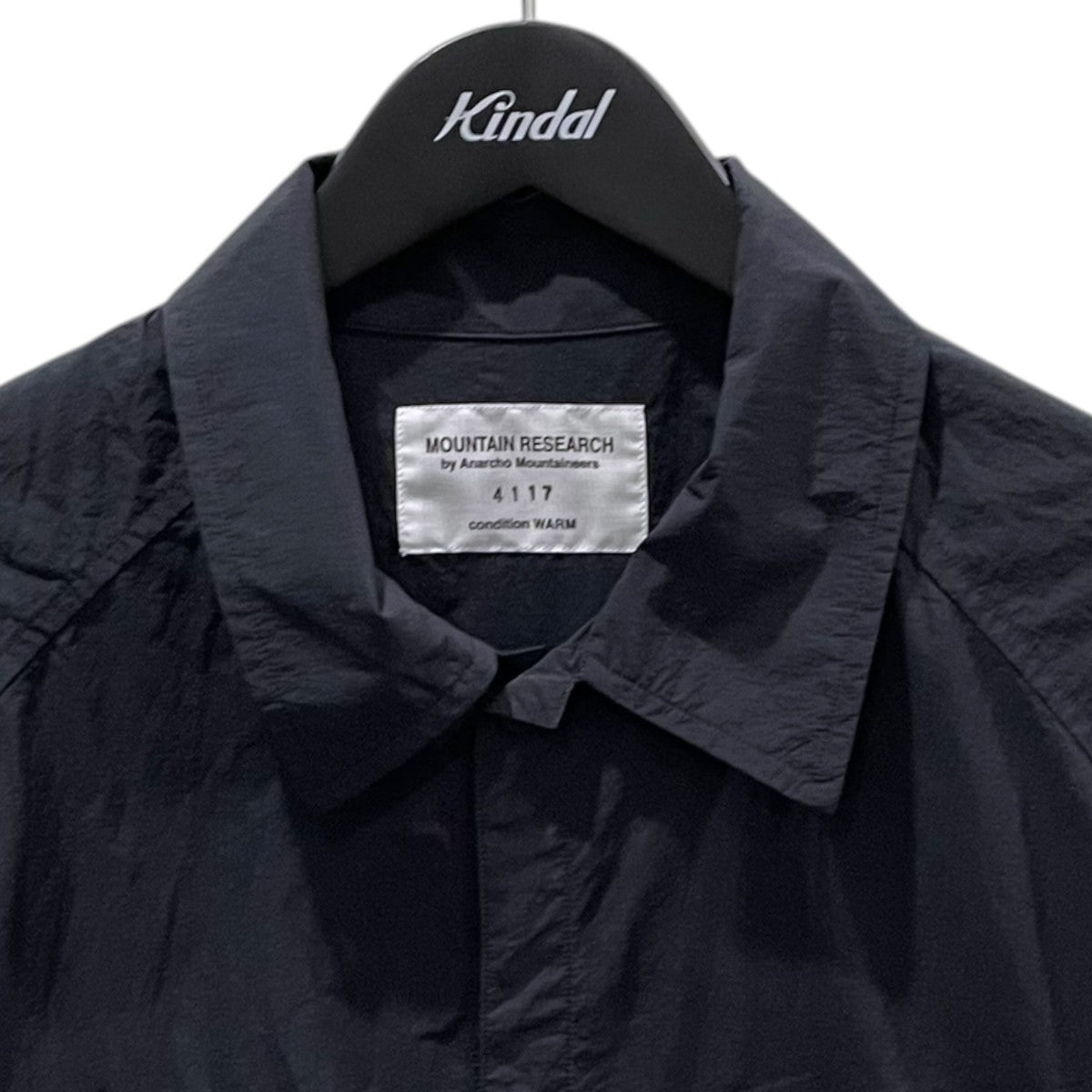 MOUNTAIN RESEARCH 25SS ナイロン半袖シャツ Coach S／S Shirt コーチハーフスリーブシャツ MTR4117 古着・中古-3枚目のアイテム画像