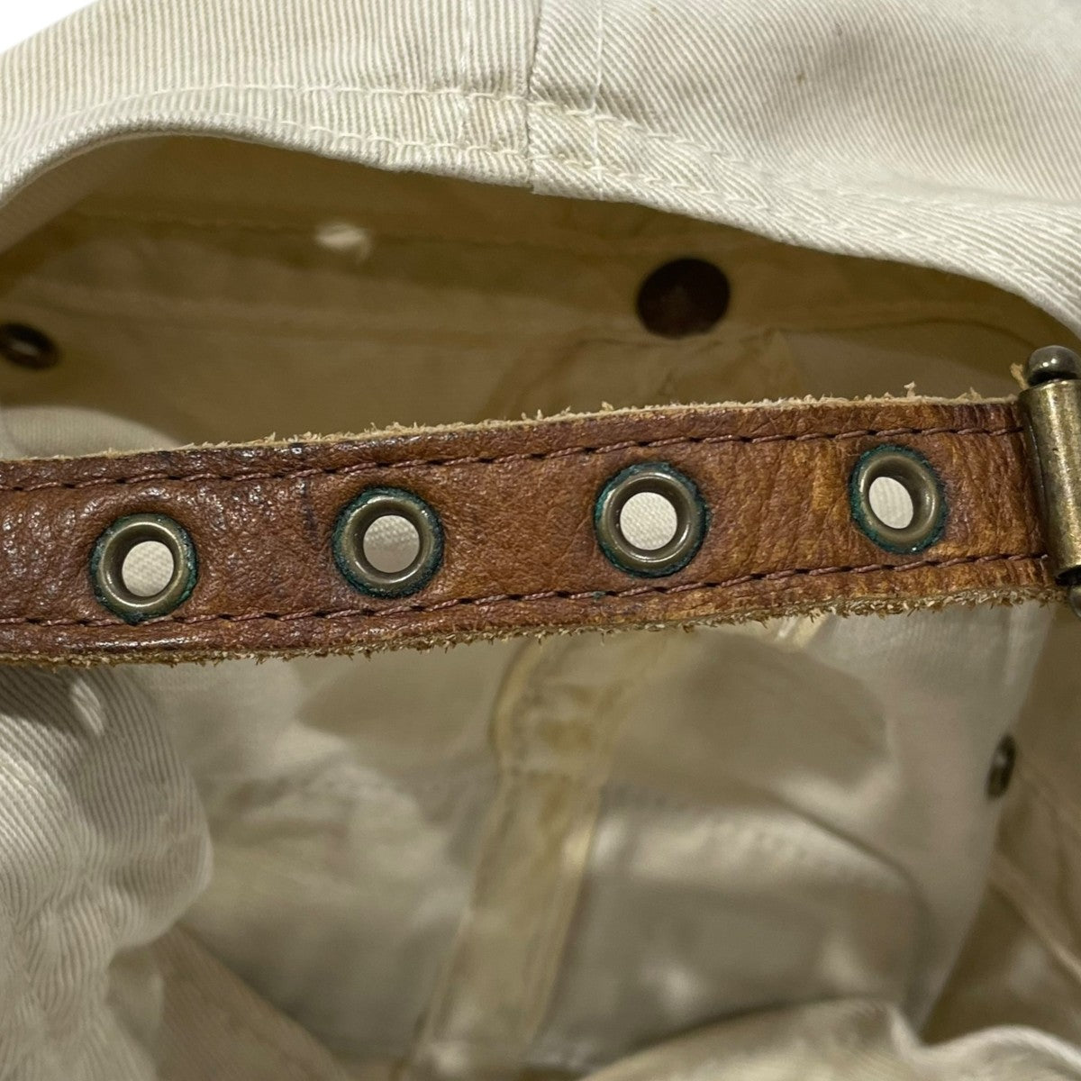 RRL(ダブルアールエル) トラッカーキャップ 三ツ星タグ ベージュ
