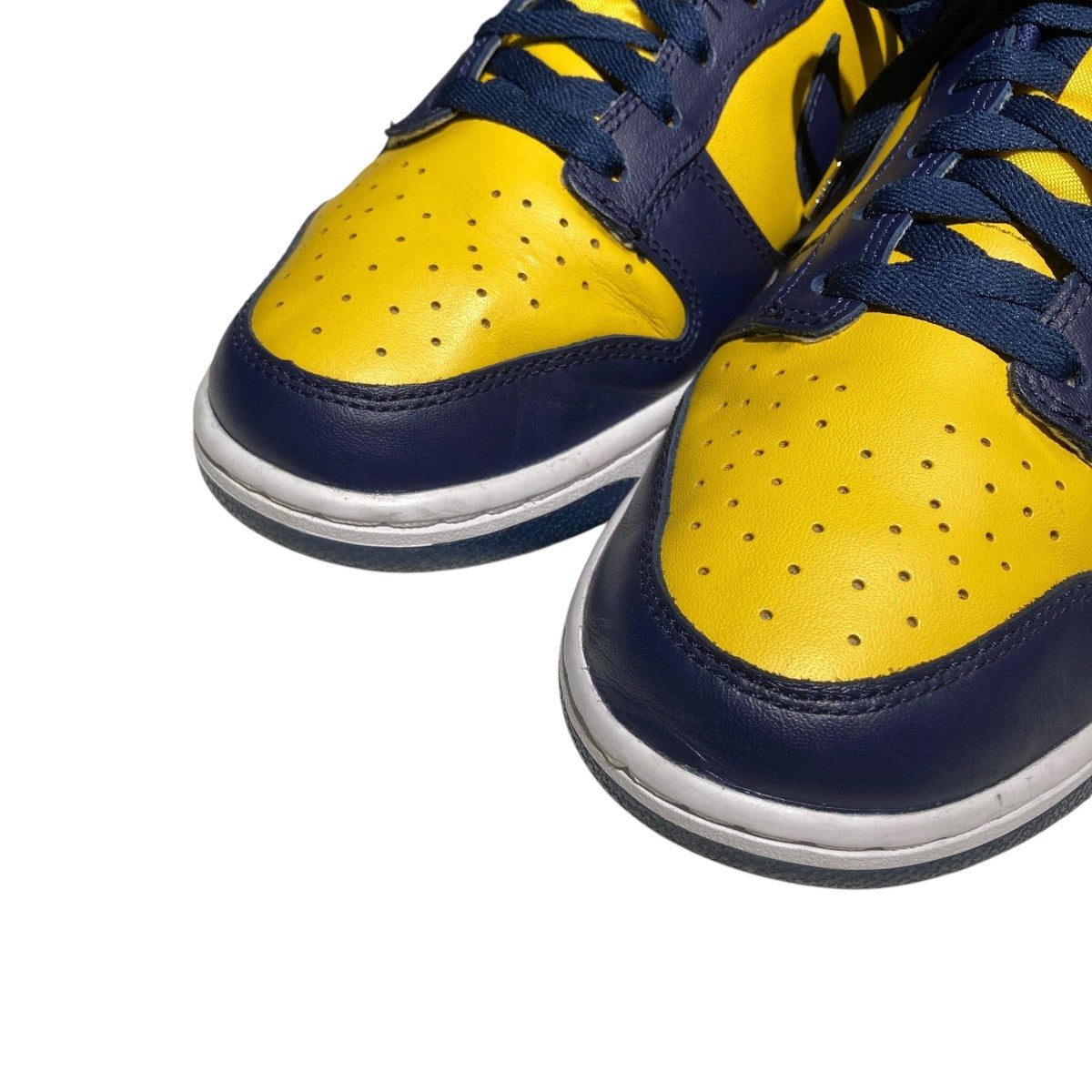 Dunk Low MichiganローカットスニーカーDD1391-700