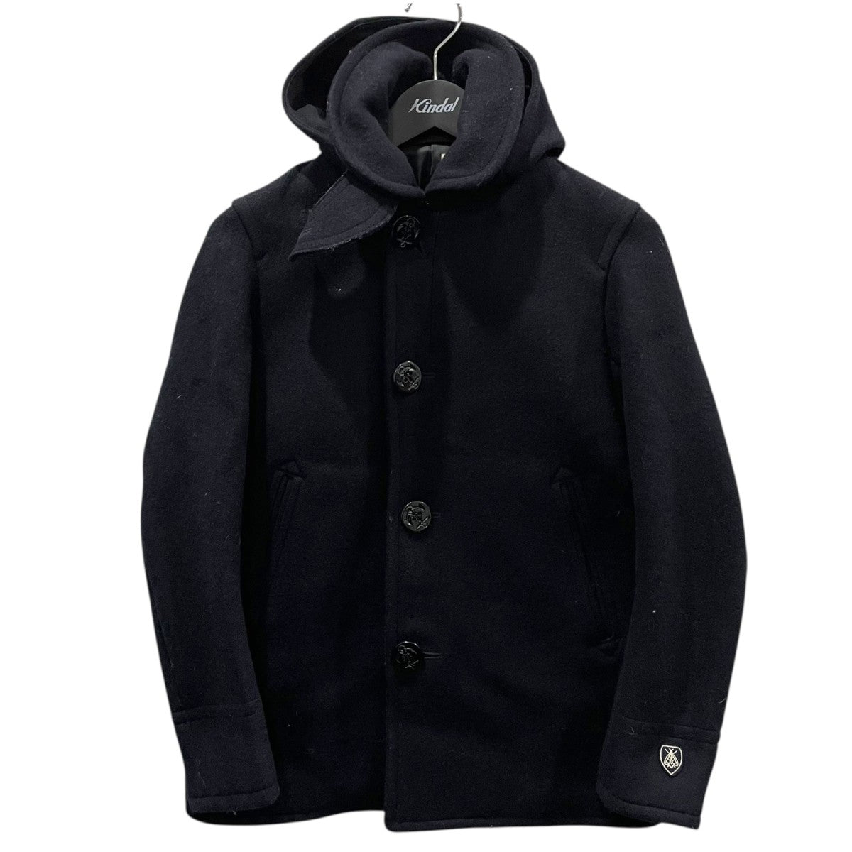 ジーロンラムズメルトンフーデッドコート GEELONG LAMB’S MELTON HOODED COAT 13A-KWS-004