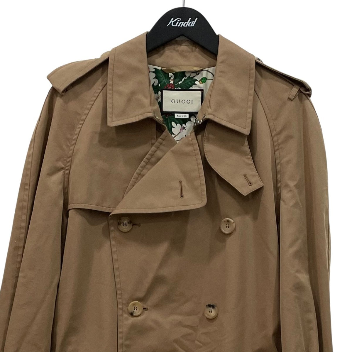GUCCI(グッチ) トレンチコート572881 572881 ベージュ サイズ 40
