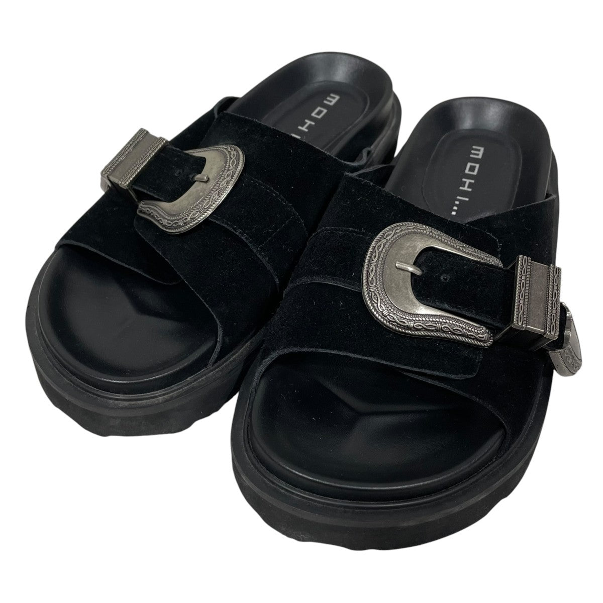 MOHI ビッグバックルサンダル BIG BUCKLE SANDAL 古着・中古-1枚目のアイテム画像