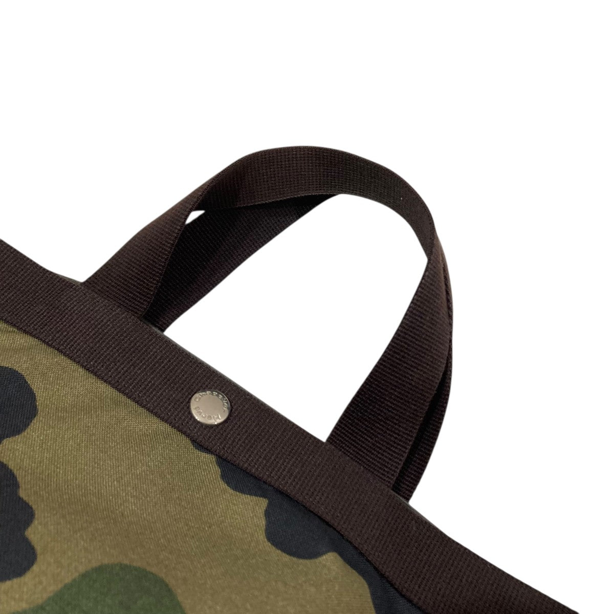 カモフラハンドバッグ