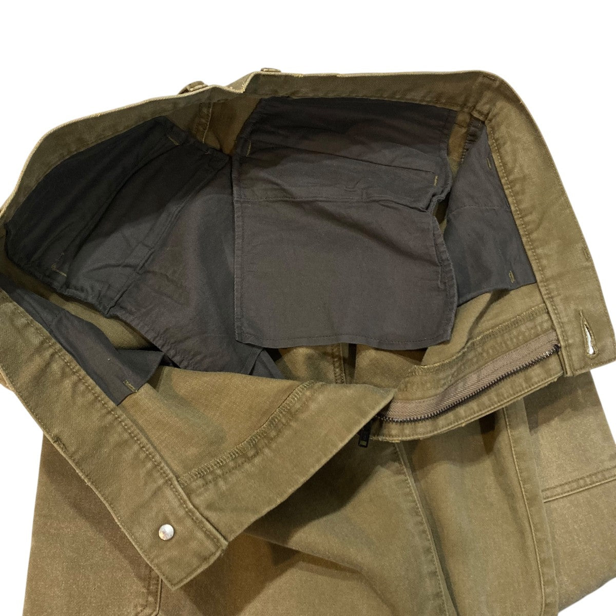 ssstein 25AWSulfur Dyed Whip Cord Vintage TrousersヴィンテージカーゴパンツST.1240 古着・中古-8枚目のアイテム画像