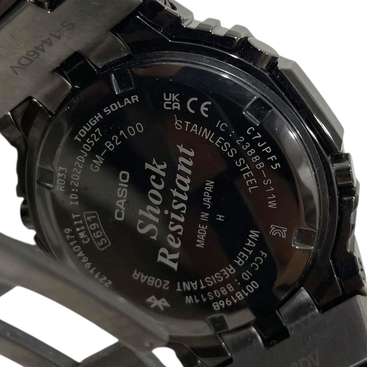 腕時計 FULLMETAL TOUGH SOLAR フルメタル タフソーラー GM-B2100BD-1A