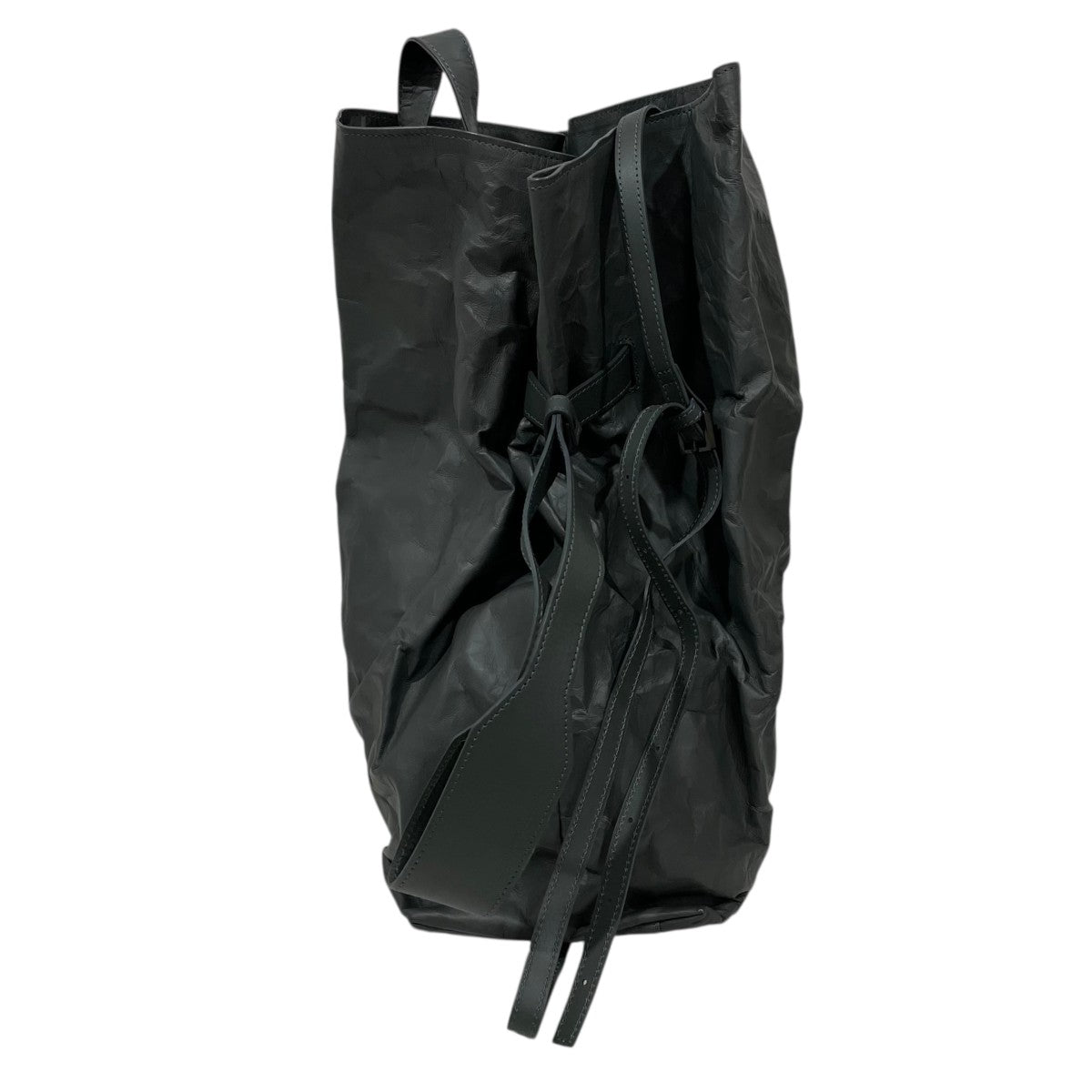 ドローストリング2WAYレザーバッグ ショルダーバッグ トートバッグ SHADOW シャドウ 38cm DUR-MA009