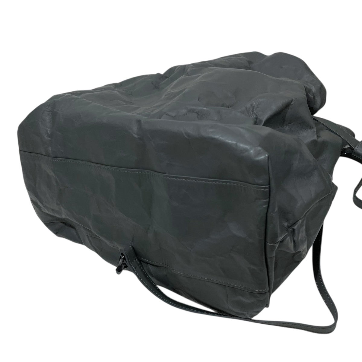 ドローストリング2WAYレザーバッグ ショルダーバッグ トートバッグ SHADOW シャドウ 38cm DUR-MA009