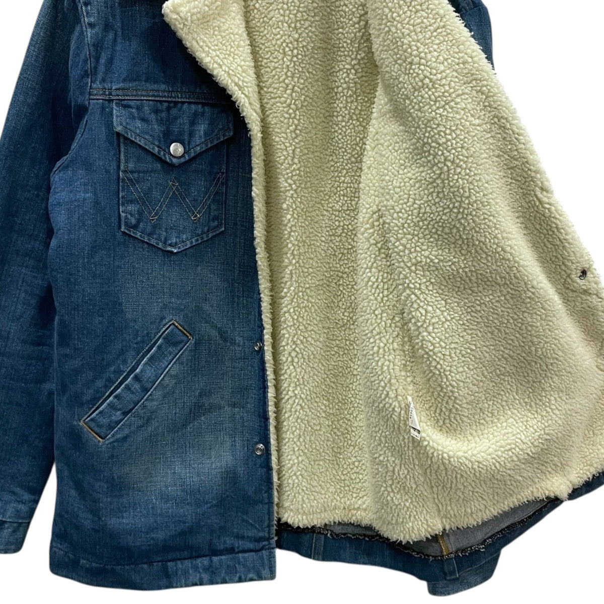 Wrangler×Ron Herman ボアランチジャケット WS9024 WS9024 インディゴ