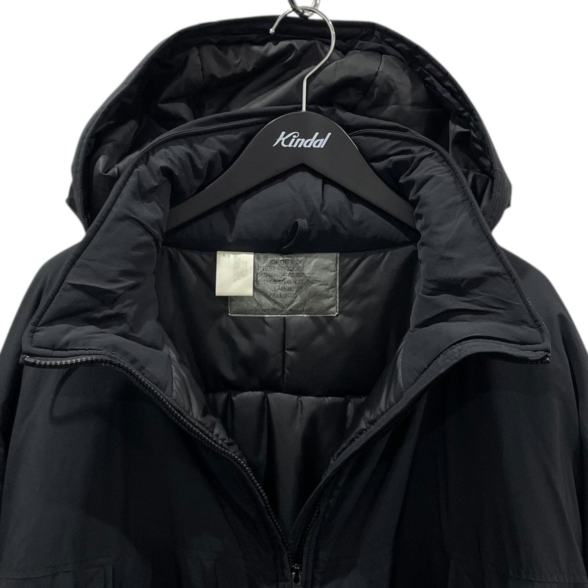 23AW フーデッド中綿ジャケット MONSTER PARKA モンスターパーカー PRIMALOFT プリマロフト 9232-C001-001