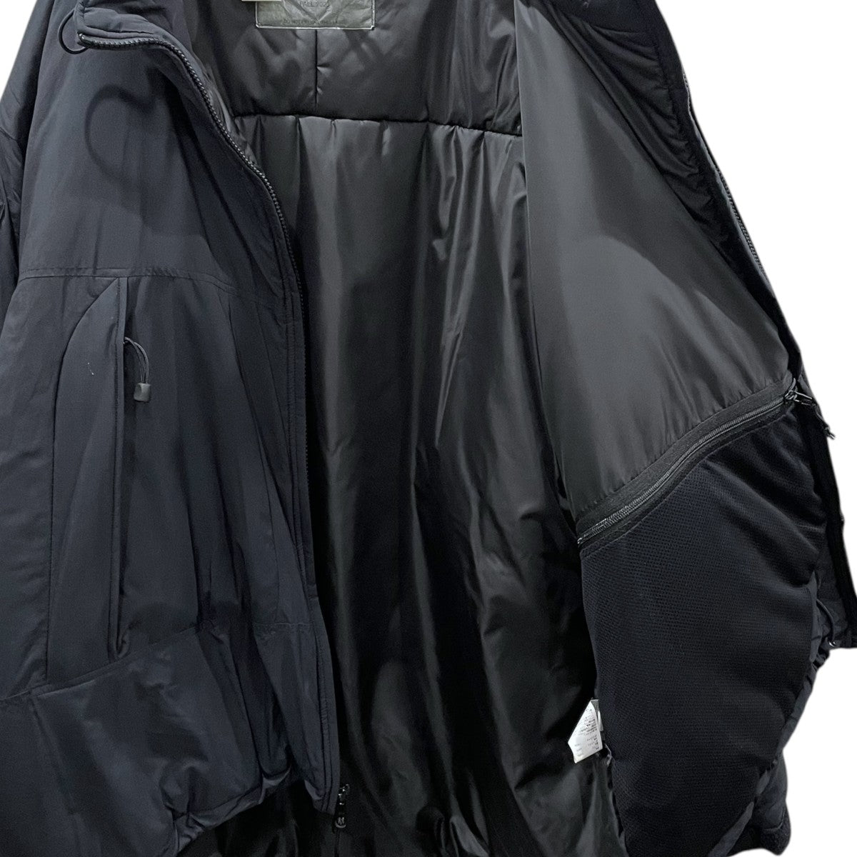 23AW フーデッド中綿ジャケット MONSTER PARKA モンスターパーカー PRIMALOFT プリマロフト 9232-C001-001