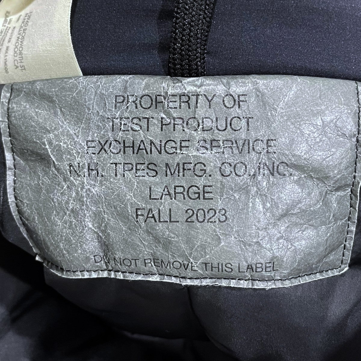 23AW フーデッド中綿ジャケット MONSTER PARKA モンスターパーカー PRIMALOFT プリマロフト 9232-C001-001