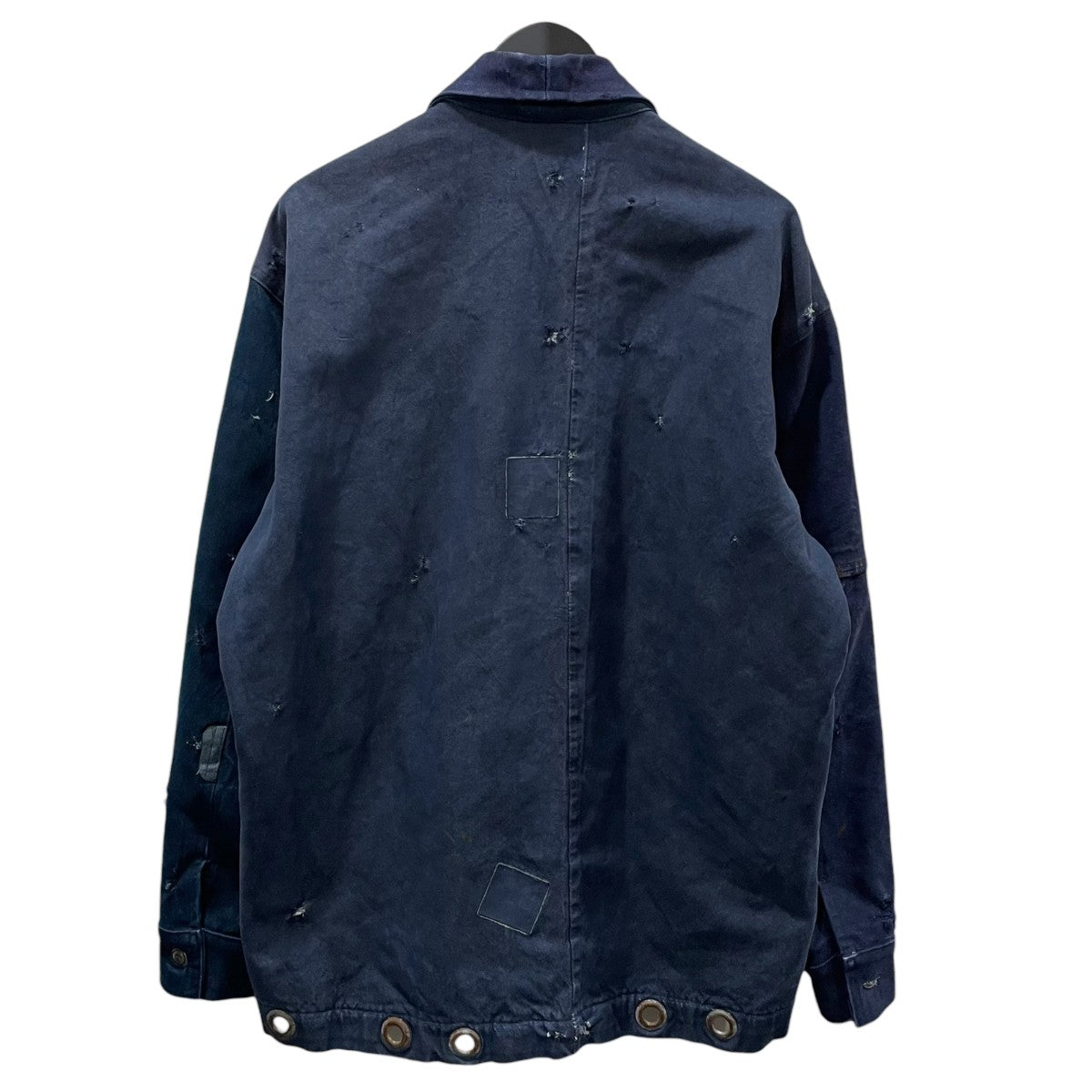 GREG LAUREN(グレッグローレン) リメイクコート ネイビー サイズ 2