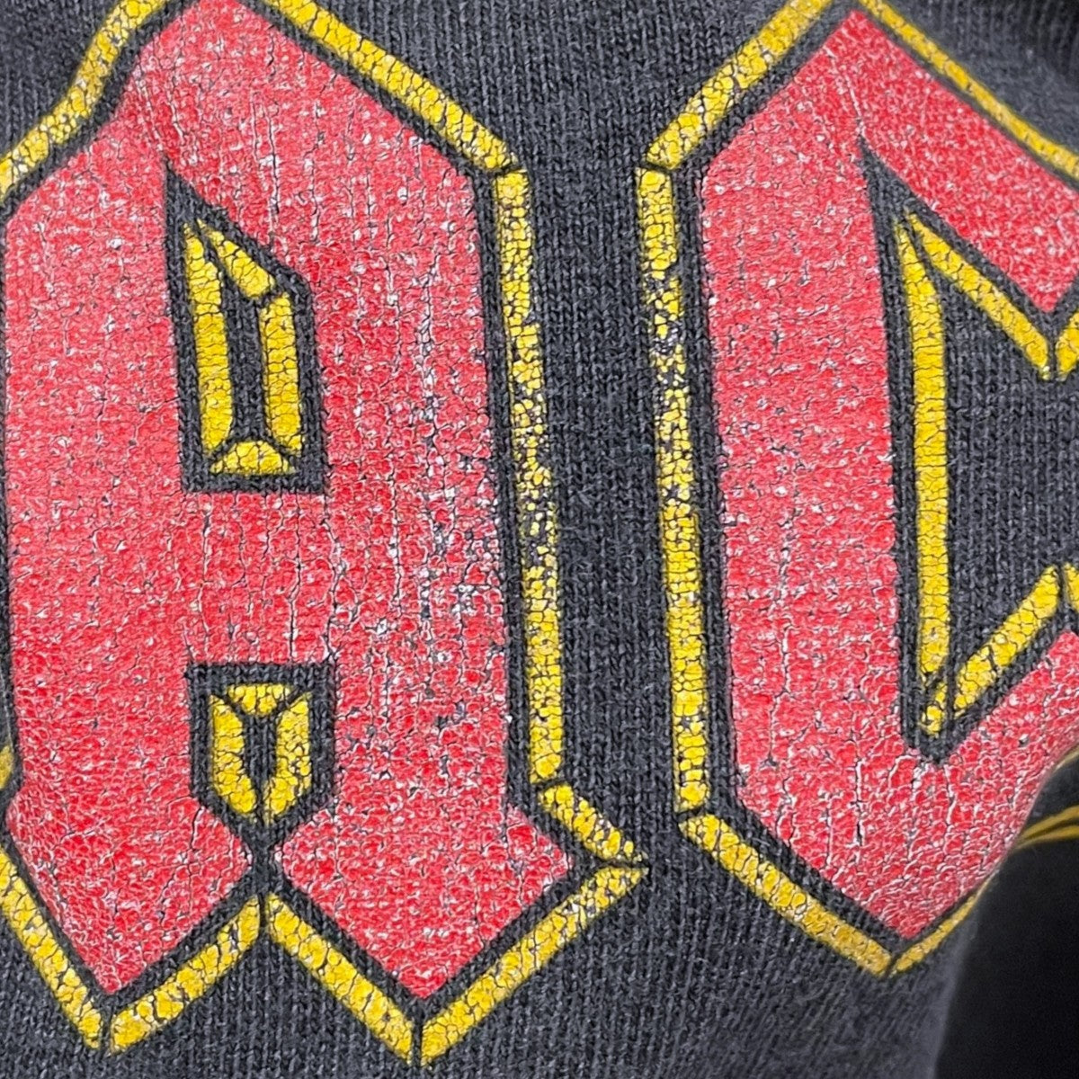 USED プリントTシャツ Alstyle Apparel ＆ Activewear AC／DC USA製 古着・中古-4枚目のアイテム画像