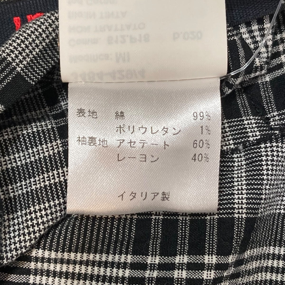 チェックジャケット