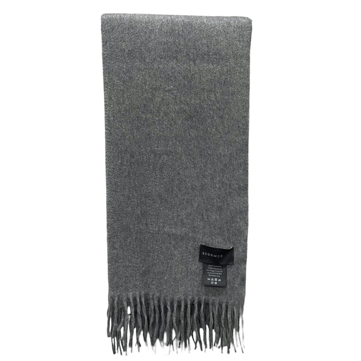 カシミヤマフラー Arran Plain Solid Stole アラン プレーンソリッドストール  WBK73X183PLN