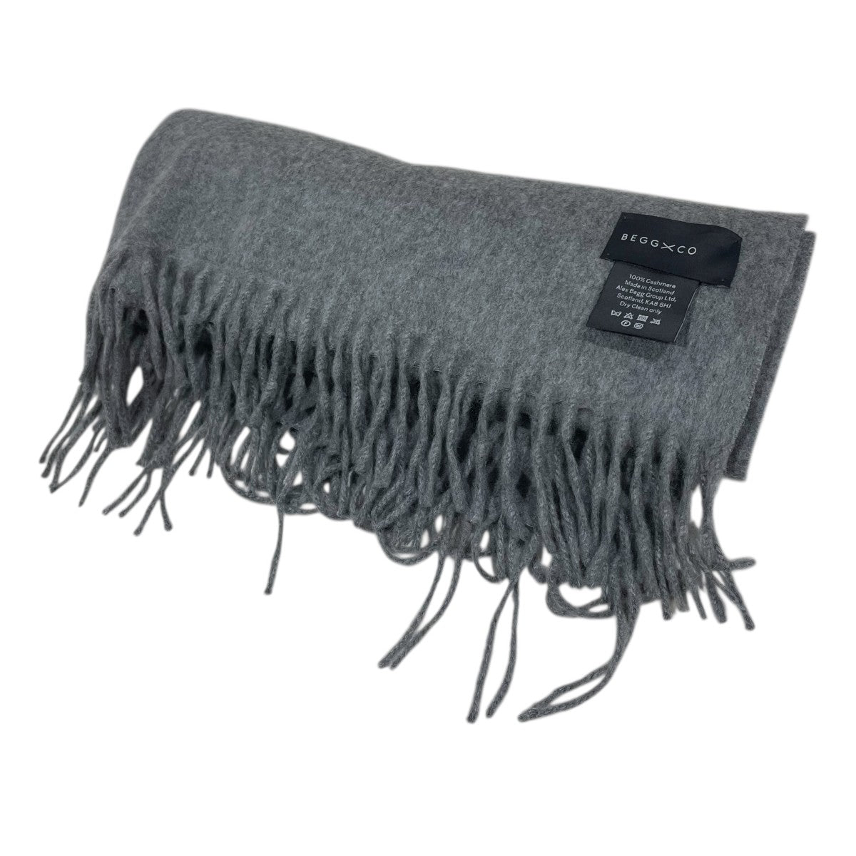 カシミヤマフラー Arran Plain Solid Stole アラン プレーンソリッドストール  WBK73X183PLN