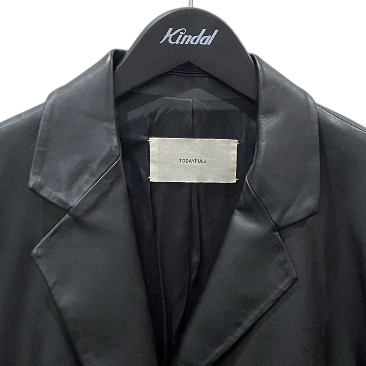 TODAYFUL(トゥデイフル) 23AW エコレザーテイラードジャケット