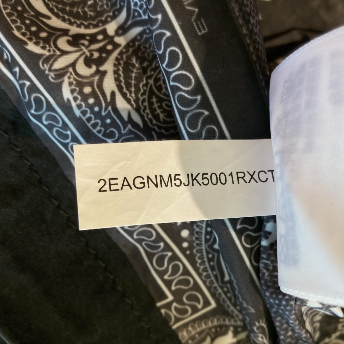 25AWEVISUKURO刺繍　バイオウォッシュリラックスフィット ジャケット2EAGNM5JK5001RXCT