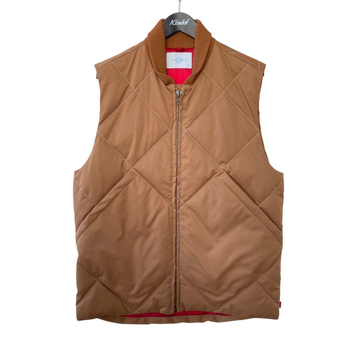 キルティングダウンベストWMS-22AW-003