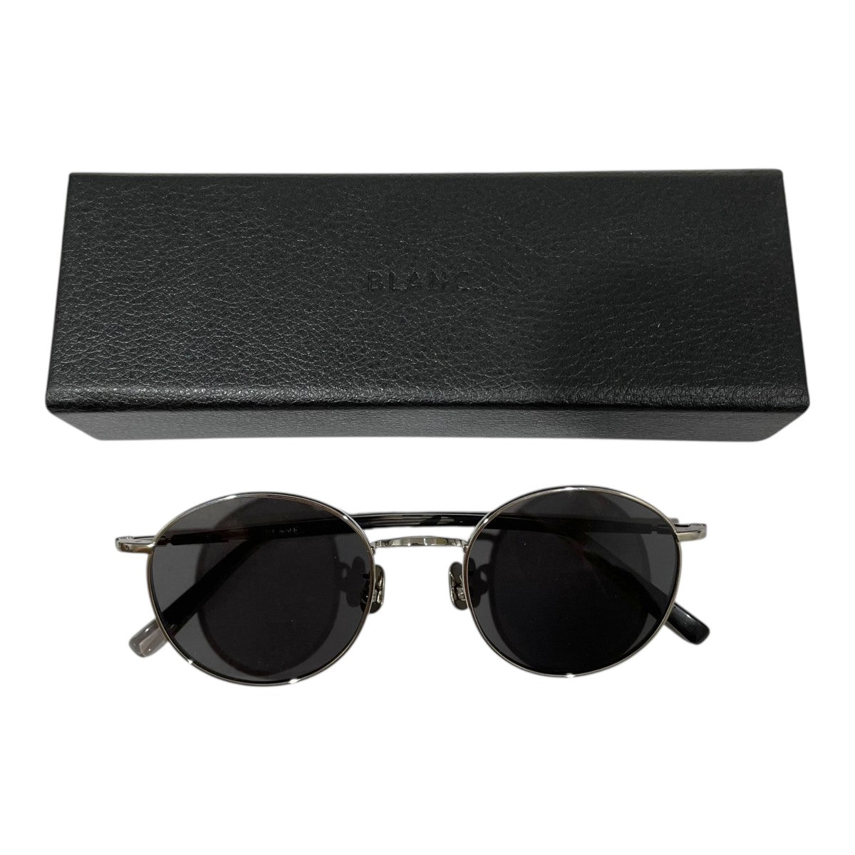 BLANC(ブラン) サングラス B0016 B0016 フレーム：シルバー・ブラック