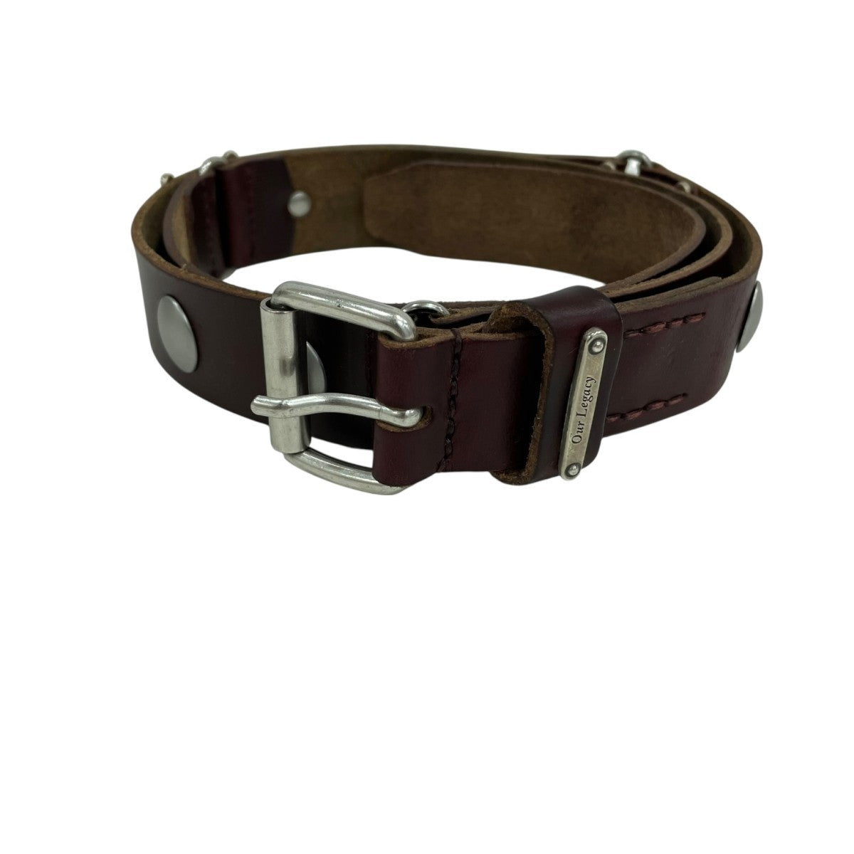 OUR LEGACY(アワーレガシー) GADGET ベルト ブラウン｜【公式