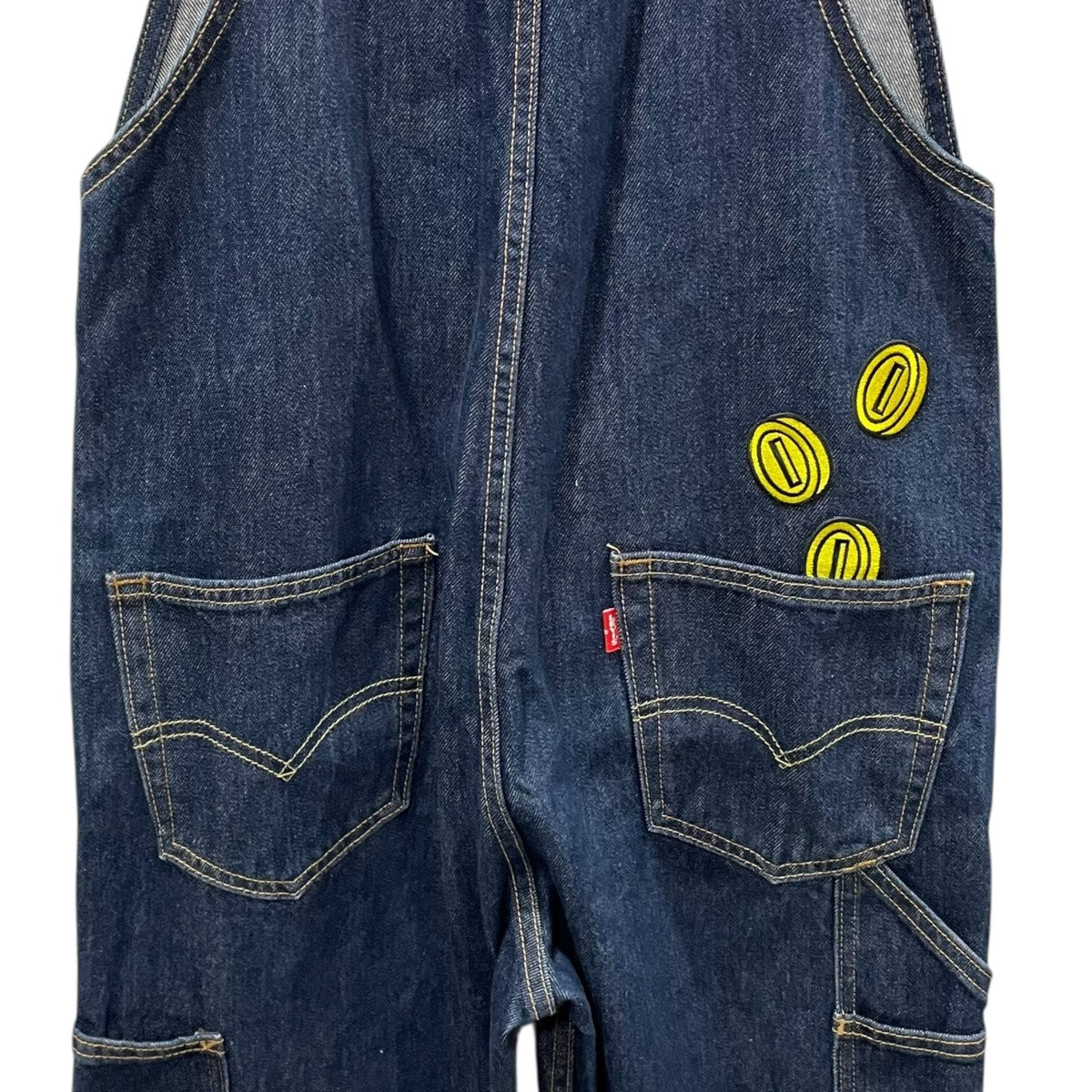 levis×SUPER MARIO デニムオーバーオール OVERALL 79107-0002 79107